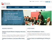 Tablet Screenshot of bmacapital.com